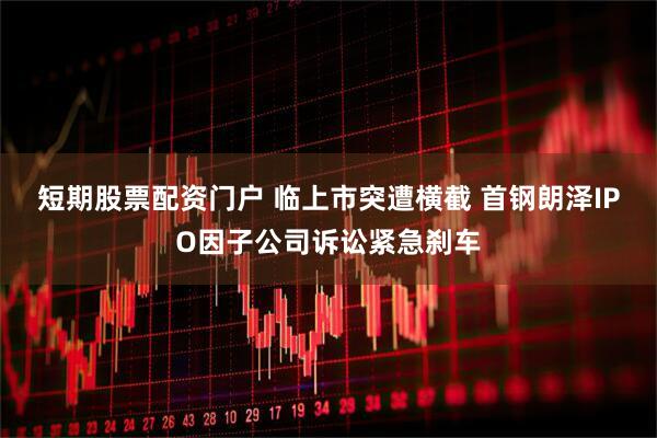 短期股票配资门户 临上市突遭横截 首钢朗泽IPO因子公司诉讼紧急刹车