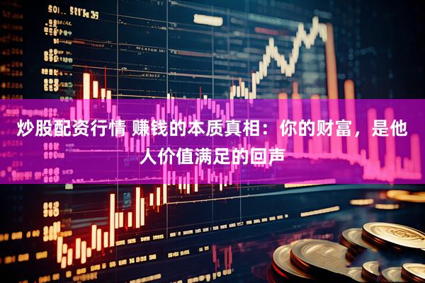 炒股配资行情 赚钱的本质真相：你的财富，是他人价值满足的回声
